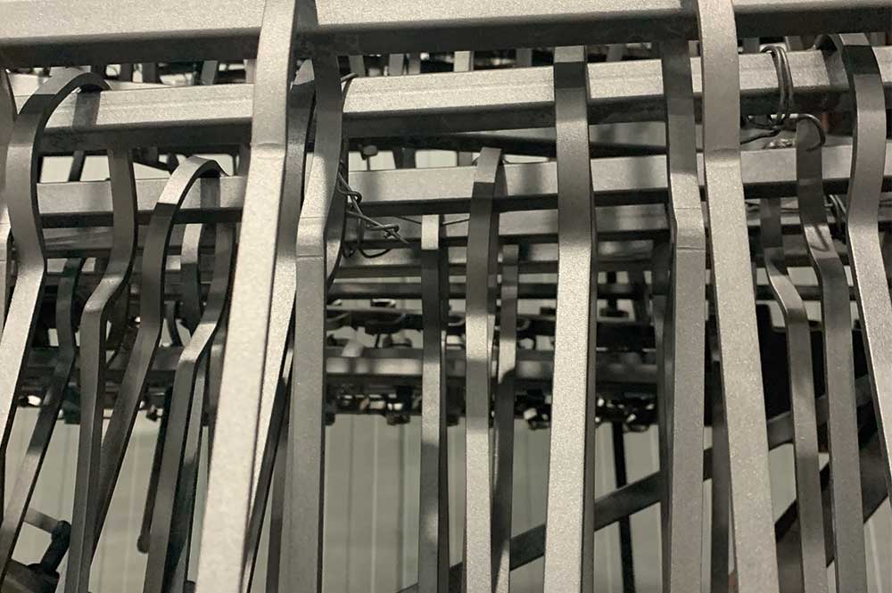 Strahlmaterial reinigen